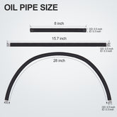 K20 K24 Tucked Fuel Line System Kit for K-Series K-Swaps DC2 EG EK Civic Integra